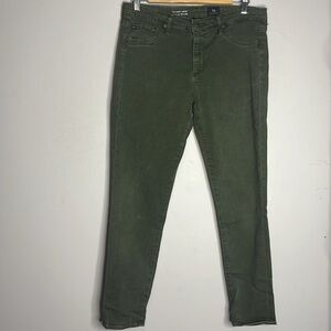 Olive Green Women's Jeans